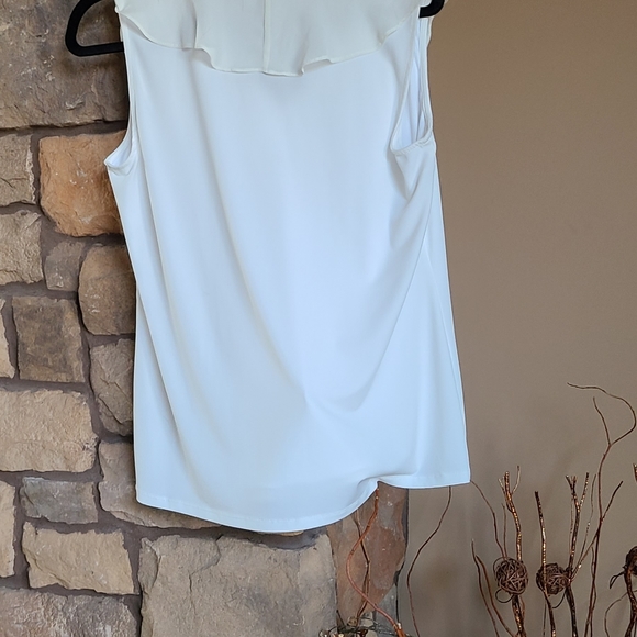 Calvin Klein sleeveless blouse, sz M - Picture 2 of 4